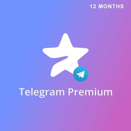 Telegram Premium For 12 Months
