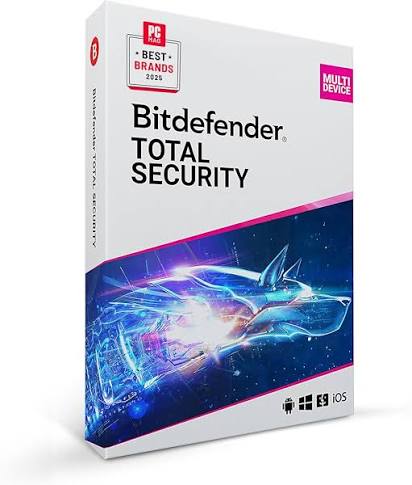Bitdefender Total Security 2022 (( 1 Pc  / 1 Year ))