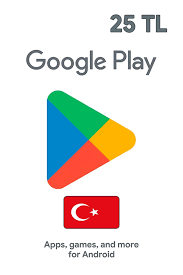 Google Play Card Turkey  //25 tl//