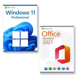 Windows  ((11 Pro + Office 2021 ))